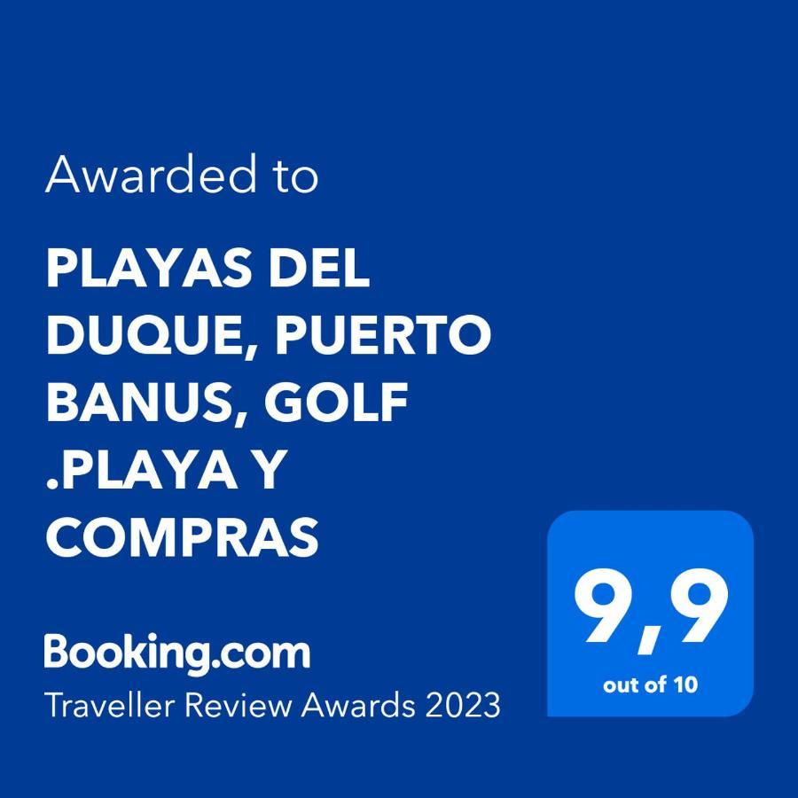 马尔韦利亚Playas Del Duque, Puerto Banus, Golf .Playa Y Compras公寓 外观 照片